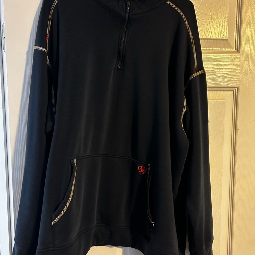 Ariat FR Men's Navy Zip-Up Sweater 3XL